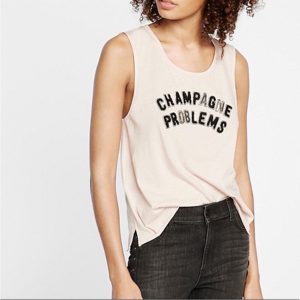 Champagne Problems Tanktop